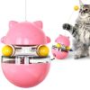 KIMPETS Cats Toy Tumbler Tracks Leaking Food Ball Toys Interactive Pet Products Cat Tunnel