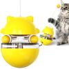 KIMPETS Cats Toy Tumbler Tracks Leaking Food Ball Toys Interactive Pet Products Cat Tunnel