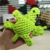 Natural Jute Dog Chewing Rope For Dental Tough With Cute Animals Fruit Eco-Friendly Knot