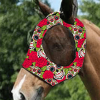 Horse Mask With Ultra Light UV For Horse; Pattern Horse Mask With Ears Cover; Soft Mesh Horse Masks