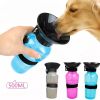 1pc Dog Water Bottle; Plastic Dog & Cat Water Bottle Mug 500ml