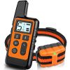 Dog Training Collar; Waterproof Shock Collars for Dog with Remote Range 1640 ft; 3 Training Modes; Beep
