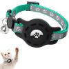 For AirTag Tracker Locator Protective Case Reflective Pet Collar