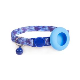 For Airtag Tracker Protective Case Cat Dog Collar (Type: Pet supplies, Color: Blue Gradient)