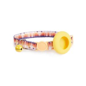 For Airtag Tracker Protective Case Cat Dog Collar (Type: Pet supplies, Color: Orange Storm)