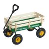 VEVOR Pull-Along Wagon for Kids, 39 inch Toddler Wagons with Wooden Panels & Handle, Supports up to 330 lbs