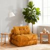 Modern Memory Foam Compressed Sofa Chair,Folding Sofa Bed, Convertible Sleeping Chair With Backrest Support