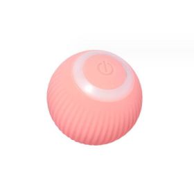 Pet Toy  Automatic Rotating Cat Teasing Ball (Type: Pet supplies, Color: pink)
