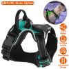 Dog Harness Rechargeable LED Dog Harness No Pull Lighted Dog Vest with Handle