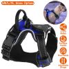 Dog Harness Rechargeable LED Dog Harness No Pull Lighted Dog Vest with Handle