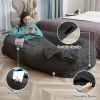 Human Dog Bed Large Washable Faux Fur Orthopedic Pet Bed
