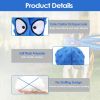2Pcs Squeaky Dog Toys No Stuffing Crinkle Plush Octopus Dog Teething Toy Interactive