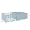 Dog Whelping Box with Removable Doors Puppy Indoor Playpen
