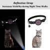 Pet Reflective Collar With Bell For AirTag