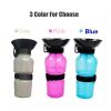 1pc Dog Water Bottle; Plastic Dog & Cat Water Bottle Mug 500ml