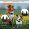 Dog Training Collar; 100% Waterproof Dog Shock Collar 3 Training Modes; Beep; Shock Rechargeable Electric Shock
