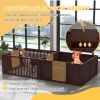 Dog Whelping Box with Removable Doors Puppy Indoor Playpen