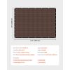 90% Sun Shade Cloth, 8 x 12 ft Pergola Shade Cover with Stainless Steel Grommets, Sun Shades Canopy Privacy Screen with 140 GSM HDPE Material