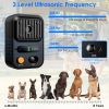 Ultrasonic Anti-Barking Device Rechargeable Auto Dog Bark Control Deterrent Box Training Waterproof