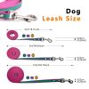 Durable Two Color Dog Training Rope Tangle Free Soft Walking Leash