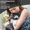 Pet Anti Lost Address Pendant Collar With Bell For Airtag