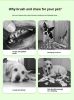 DOG Chew Toys for Teeth Cleaning,Pet Sausage chew Brush,Pet chew & Clean Buddy