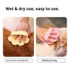 Dog Bath + Brush Comb Soothing Massage Rubber Pet bathing brush