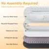 Human Dog Bed Large Washable Faux Fur Orthopedic Pet Bed