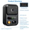 Ultrasonic Anti-Barking Device Rechargeable Auto Dog Bark Control Deterrent Box Training Waterproof