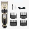 Dog Grooming Kit Clippers; Rechargeable; cat grooming; Pet Hair Thick Coats Clippers Trimmers Set