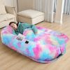 Human Dog Bed Large Washable Faux Fur Orthopedic Pet Bed