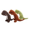 Pet dog plush toys bite resistant teeth grinding vocal toys teeth cleaning absorbing odor