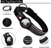 Reflective AirTag Dog Collar; ivienx Apple Air Tag Padded Pet Collar with Air Tag Case Holder Accessories for Small Medium