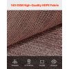 90% Sun Shade Cloth, 10 x 12 ft Pergola Shade Cover with Stainless Steel Grommets, Sun Shades Canopy Privacy Screen with 140 GSM HDPE Material