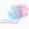 Pet Palm Brush, Hand Shampoo Brush Comb Five Finger for Combing and Rubbing Palm Brushed