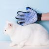 Pet Hair Removal Gloves Massager Bath Cleaning Tool For Dogs Cats