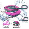Durable Two Color Dog Training Rope Tangle Free Soft Walking Leash