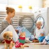 Pet Christmas Turtleneck Sweater Snowman Winter Dog Cat Costume
