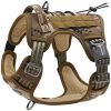 Tactical Dog Harness for Small Medium Dogs No Pull Adjustable Pet Harness Reflective