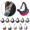 Pet Puppy Carrier S/L Outdoor Travel Shoulder Bag Mesh Oxford Tote Pouch
