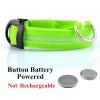 LED Glowing Dog Collar Rechargeable Luminous Collar Adjustable for Small Dogs Cat