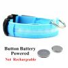 LED Glowing Dog Collar Rechargeable Luminous Collar Adjustable for Small Dogs Cat