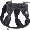 Tactical Dog Harness for Small Medium Dogs No Pull Adjustable Pet Harness Reflective