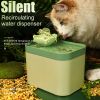 1.5L Auto Cat Water Fountain Filter USB Electric Mute Cat Drinker Bowl