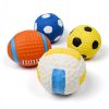 Squeaky Dog Toys; Bouncy & Durable for Small Medium Dogs Puppy Interactive Chew Sound Fetch Play