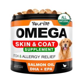 Dog Probiotic Soft Chews Digestive & Allergy Support Vet Reviewed (Option: OMEGA3 Fish oIL)