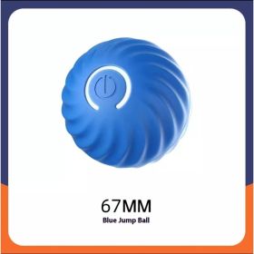 Rubber Ball Chew Toys For Dogs (Option: Blue 67mm)