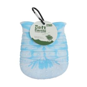 2 In 1 Dog Paw Cleaner Cup Soft Pet Dog Foot Cleaning Washer Brush Cup Portable Pet Foot Washer (Option: Blue-L)